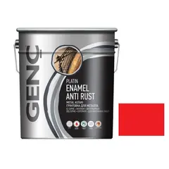 Грунт антикоррозийный Genc Synthetic antirust красный 20 кг