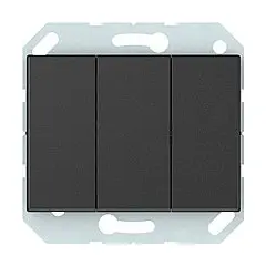 Switch without frame Vilma Express XP 500 3 key anthracite