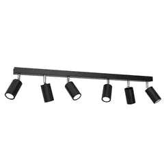 Spot LUMINEX Bello 6 GU10 8W black chrome 1775