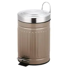 Trash bin Bisk Bisk SKANDI dark grey 07521 3 l