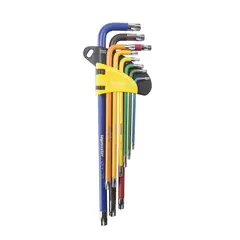 Set of hex keys Topmaster (Automative) Hex CR-V  (9 pcs.) TT10-TT50 2nd Generation Color TMP