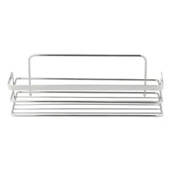 Bathroom shelf rectangle Bisk Niagara Chrome