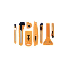Set of stationery knives Basic 370112 8 pcs