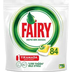ტაბლეტები ჭურჭლის სარეცხი მანქანის  FAIRY 84 ც