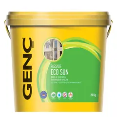 ფასადის საღებავი Gench Eco Sun 20 კგ