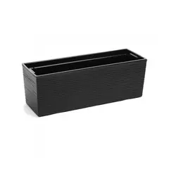 Flower pot Lamela BEGONIA 19x56cm 12l black