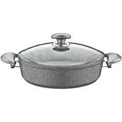 Pan OMS 3310 double handle 32 cm gray