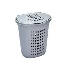 Basket linen Aleana 60l gray