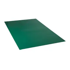 Flat metal sheet flat 0.35x1000x2000 mm 2 m² green