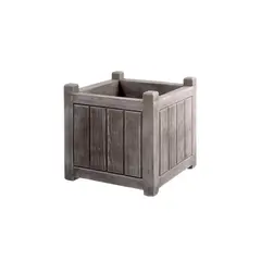 Деревянный горшок EDA Plastiques CHARME BAC CARRE 40 X 40 X 40 см 31 л