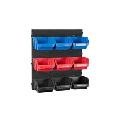 Wall stand with organizers Patrol 9 pcs