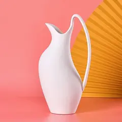 Flower ceramic vase