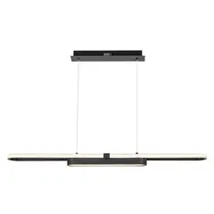 Hanger Rabalux CONTESSA LED 48W 4000K L1000 h1200 metal black 72030