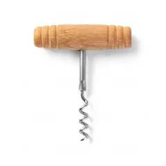 Wine bottle opener with wooden handle RONIG TNSG-034