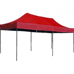 Awning 3x6 m red