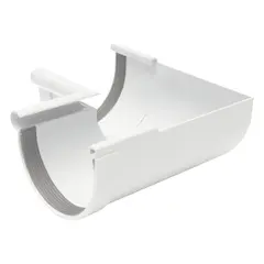 Internal gutter corner RainWay 90° 130 mm white