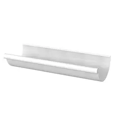 Gutter Giza 120 mm 3 m white (10.120.01.301)