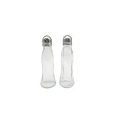 Salt shaker + pepper shaker Pasabahce BLACK & WHITE 980030