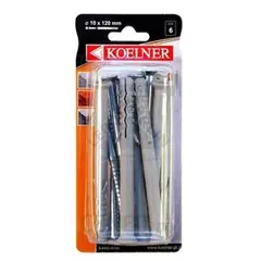Dowel for frame Koelner 6 pcs B-KKS10120 120 mm blister