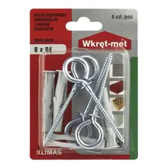 Dowel Wkret-met BRUO-08084 4pcs