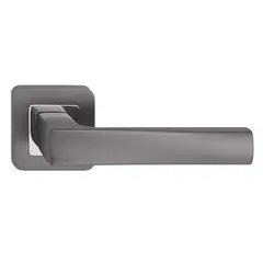 Door handle rossete Metal-Bud Ibiza ZIBZG with protective lid SZZGY graphite