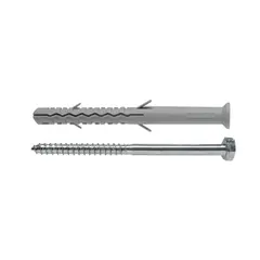 Dowel with short expansion zone with screw Koelner 10x100 mm PZ K-P3-KKS-10100
