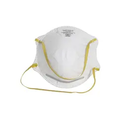 რესპირატორი COVERGUARD  N95 NIOSH სარქველის გარეშე ჭიქისებრი
