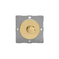 Dimmer without frame Varilight 100W polished brass
