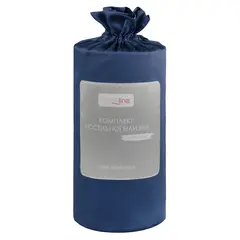 თეთრეულის კომპლექტი Home Line Euro 155265 მუქი ლურჯი