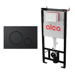 Installation system for suspended toilet Alcadrain AM101/1120 + button M678