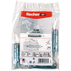 Анкер Fischer TA TA М8 B 4 шт.