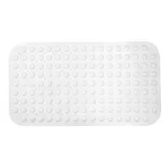 Bath mat Bisk 70952 35x70 cm white