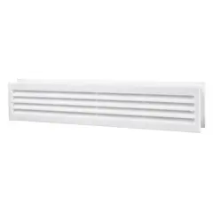 Ventilating grate plastic DOMOVENT DV 430/2 120x460 mm