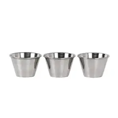 Sauce dish metal TORO 275008 3pcs