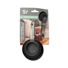 Set of plastic spoons for dosing DONGFANG black I5280 22306