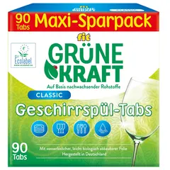 Dishwasher tablet Grüne Kraft 72 pcs