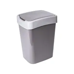 Trash Bin Aleana Euro 45L Cappuccino