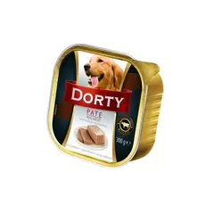 Корм для собак паштет с говядиной Dorty 300 г
