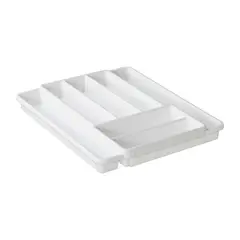 Knife and fork holder Rotho DOMINO white