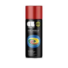 Краска аэрозольная Cosmos Lac FAST ACRYLIC RAL3000 огненно-красный 400 мл