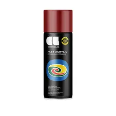 ლაკ-სპრეი საღებავი Cosmos Lac FAST ACRYLIC RAL3003 ლალისფერი 400 მლ