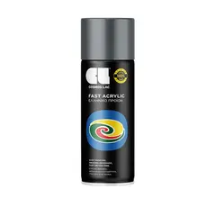 ლაკ-სპრეი საღებავი Cosmos Lac FAST ACRYLIC RAL7011 მუქი ნაცრისფერი 400 მლ