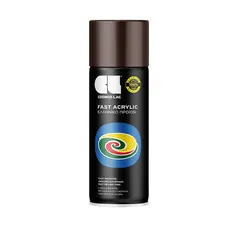 ლაკ-სპრეი საღებავი Cosmos Lac FAST ACRYLIC RAL8017 შოკოლადისფერი 400 მლ