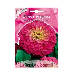 Семена циннии Zinnia a Fior di Dahlia ROSA