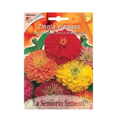 ცინიას თესლი Zinnia A FIOR DI DAHLIA IN MIX FI606-MAXIFlor