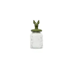 Glass jar New Year 108 mm