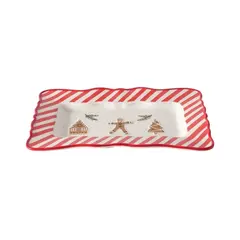 New years serving plate 330657