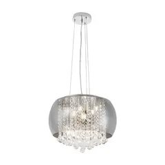 Люстра Rabalux NINELLE 6 G9 Ø400 h1200 хром тонированный 3599