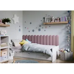 Wall soft panel VOX Profile Oval 15x60 cm. pink