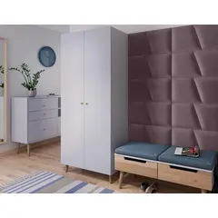 Wall soft panel VOX Profile Geo 30x35 cm. pink